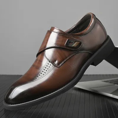 Casual Formal Men's Slip-On Leather Shoes