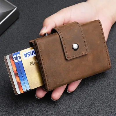 Automatic Pop-up Card Holder Wallet