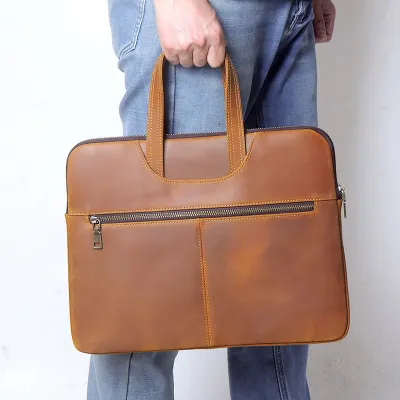 Genuine Leather Office Bag