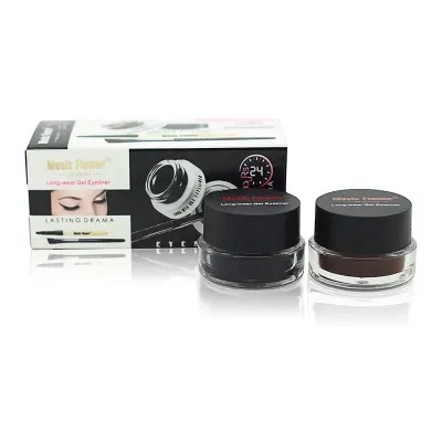 Music Flower 2pcs/Kit  gel Eyeliner 