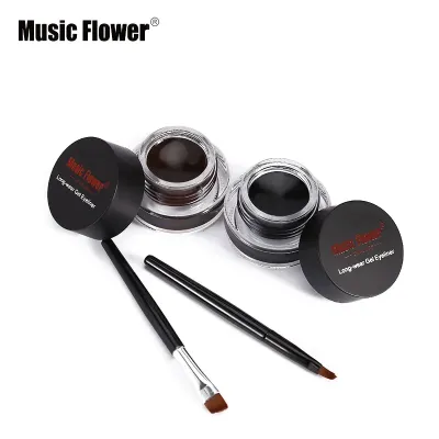 Music Flower 2pcs/Kit  gel Eyeliner 