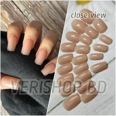 Plain Skin Nude Nail