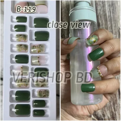 Green Stone Nail