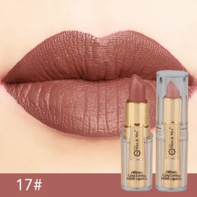 Miss & Mrs Long Lasting Semi Matte Lipstick- SHADE-17