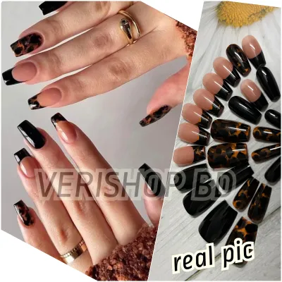 Animal print Fake nails