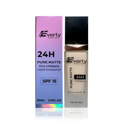 Everly Beauties Full Coverage Foundation-WARM NUDE