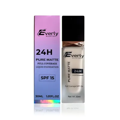 Everly Beauties Full Coverage Foundation-NATURAL