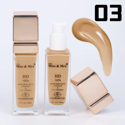 MISS & MRS HD FOUNDATION# SHADE -03-GOLDEN