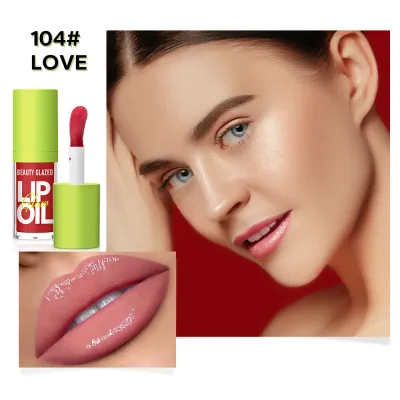 Beauty Glazed Glow Lip Oil -Shade 104
