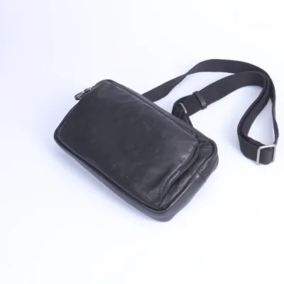 GENUINE LEATHER CORSSBODY MEN'S BAG -CB2010