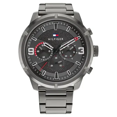 TOMMY HILFIGER ANALOG GREY DIAL QUARTZ MEN'S WATCH