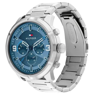 TOMMY HILFIGER HEREN HORLOGE BLUE DIAL MEN'S WATCH