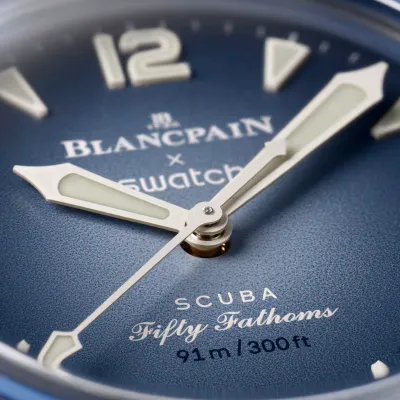 Blancpain X Swatch- ATLANTIC OCEAN  Bioceramic Scuba Fifty Fathoms Collection