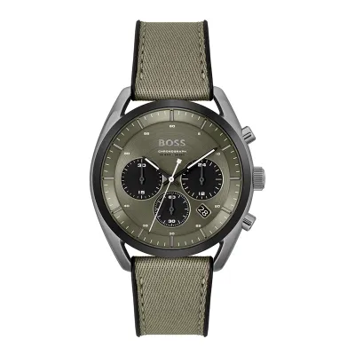 HUGO BOSS Top Grey 44mm Mens Watch