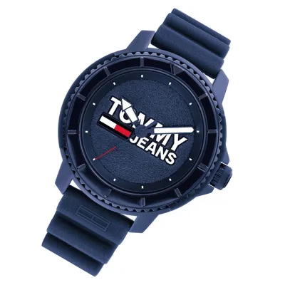 Tommy Hilfiger Men's Quartz Silicone Strap Watch