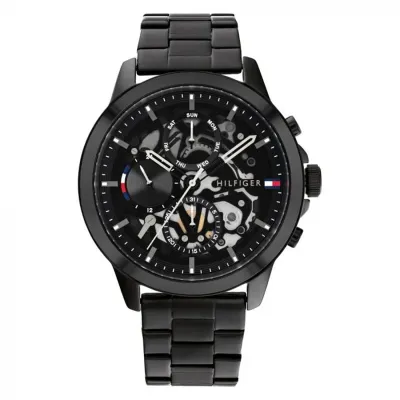 Tommy Hilfiger Analog Black Dial Men's Watch