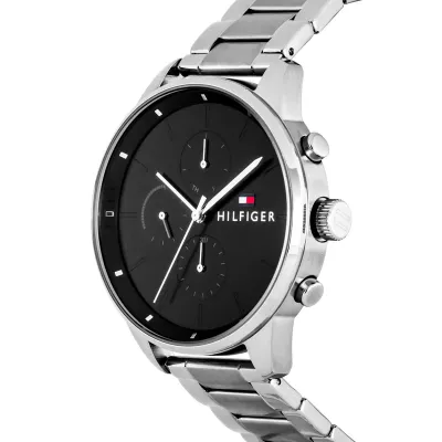 TOMMY HILFIGER SILVER STAINLESS STEEL MEN'S WATCH