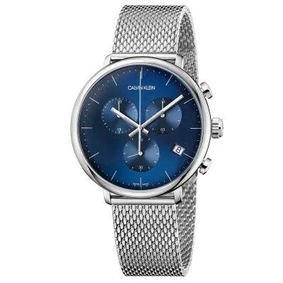 Calvin Klein High Noon Blue Dial  Watch 