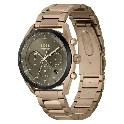 Hugo Boss Top Chronograph Brown Dial Men's Watch 