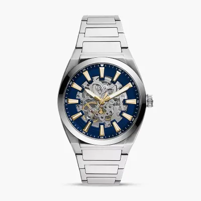 Fossil Everett Automatic Blue Dial Men’s Watch 