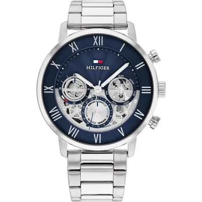 Tommy Hilfiger Legend Stainless Steel Navy Dial Watch