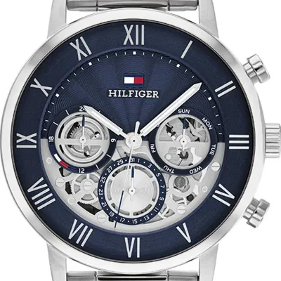 Tommy Hilfiger Legend Stainless Steel Navy Dial Watch