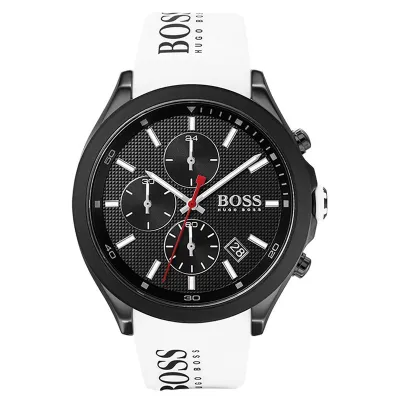 Hugo Boss Velocity White Silicone Men's Watch