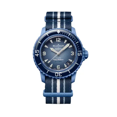 Blancpain X Swatch- ATLANTIC OCEAN  Bioceramic Scuba Fifty Fathoms Collection