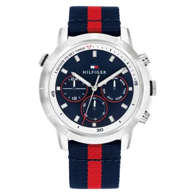 Tommy Hilfiger Troy Navy Blue Dial Men's Watch