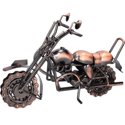 Vintage Scrap Cortina  Metal Motorcycle Gifts for Men Unique