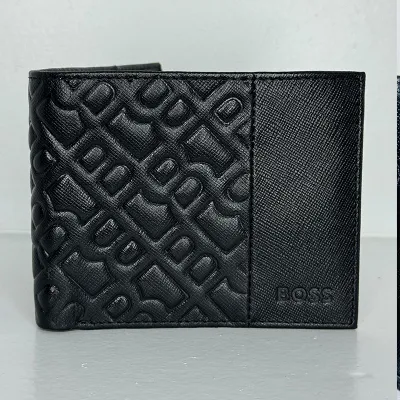 Hugo Boss Short Wallet S7 -Black