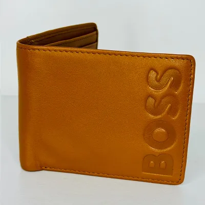 Hugo Boss Short Wallet S1-Light Brown
