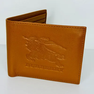 Burberry Short Wallet S1-Light Brown