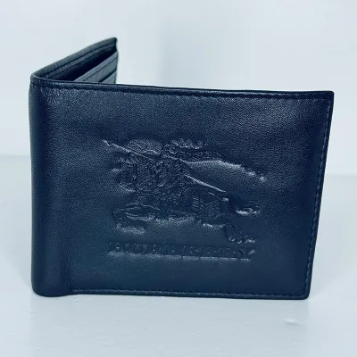 Burberry Short Wallet S1-Navy