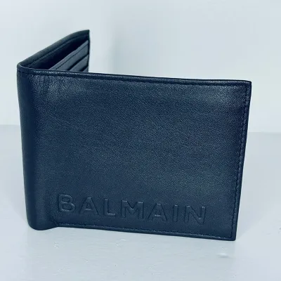 BALMAIN Premium Wallet -Navy