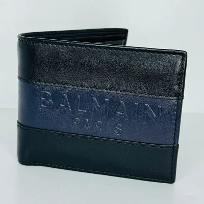 BALMAIN Paris Premium Wallet -Black
