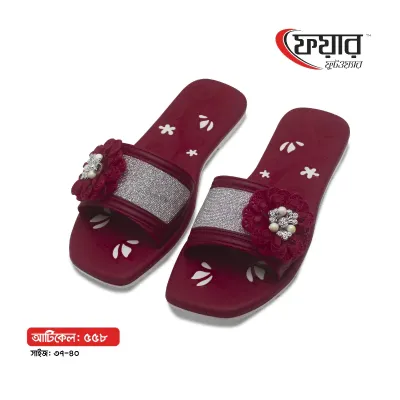 Fair-558 Woman PVC Sandals । ফেয়ার-৫৫৮ - ১২ জোড় 