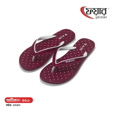 Fair-556 Woman PVC Sandals । ফেয়ার-৫৫৬ - ১২ জোড় 