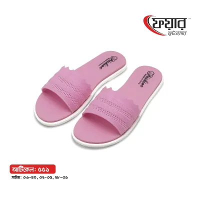 Fair-551 Woman PVC Sandals । ফেয়ার-৫৫১ -১২ জোড়া