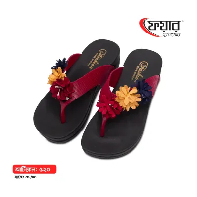 Fair-520 Woman PVC Sandals । ফেয়ার-৫২০ - ১২ জোড়া