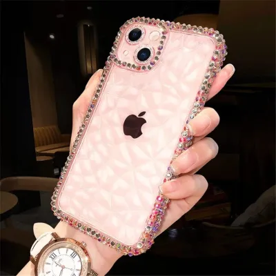 Luxury Glitter Bling Diamond Transparent Soft Phone Case