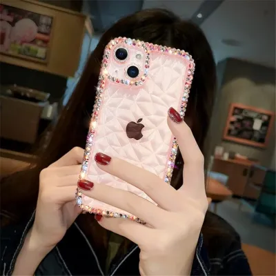 Luxury Glitter Bling Diamond Transparent Soft Phone Case