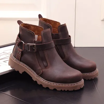 Martens 118 English Style Genuine Leather Martin Boots