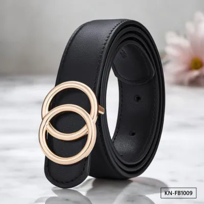 Black Pearl Elegance Women's Belt