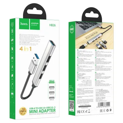 HB26 USB A 3.0 Hub Mini Adapter