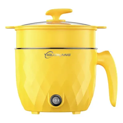 Nonstick Portable Electric Cooker with Steamer