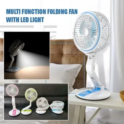 Rechargeable Adjustable Folding LR Fan