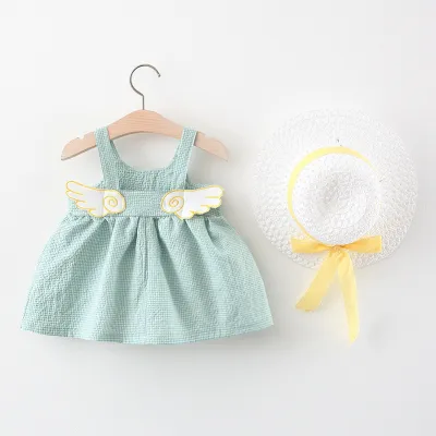 Tiny angel's dress with hat TD99