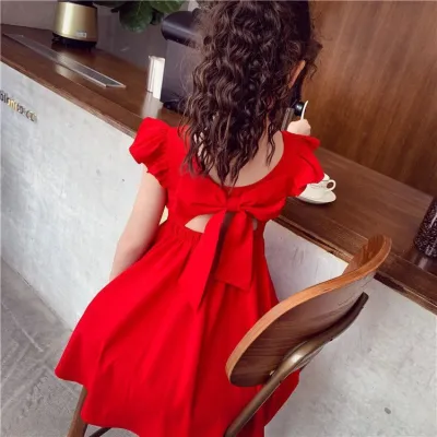 Radiant red dress TD84