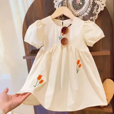 pearl essence baby dress TD13